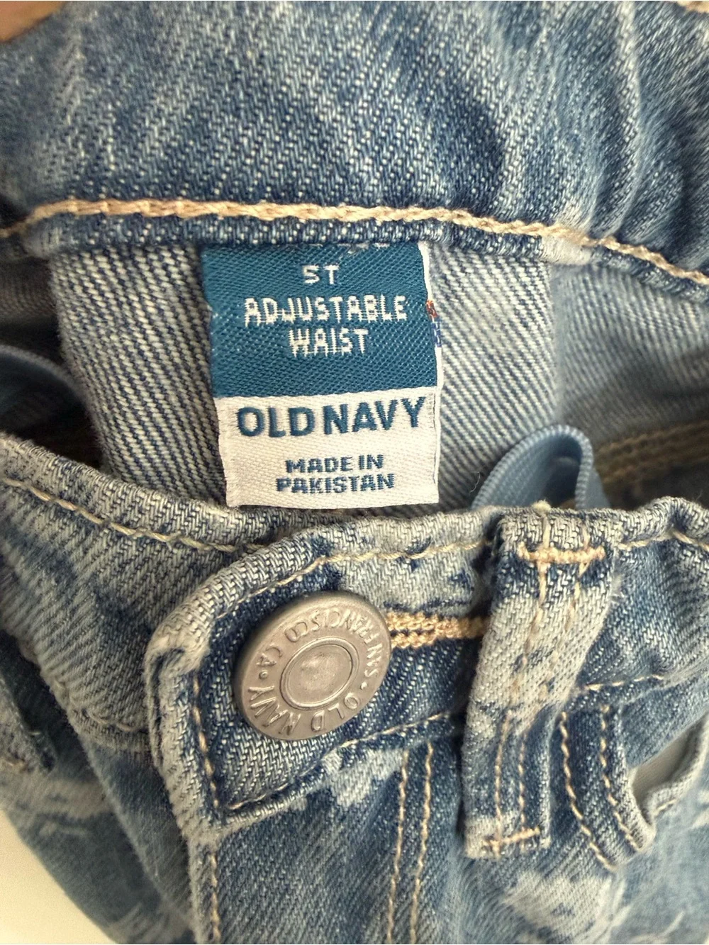 Old Navy - 5T - wide leg floral jeans